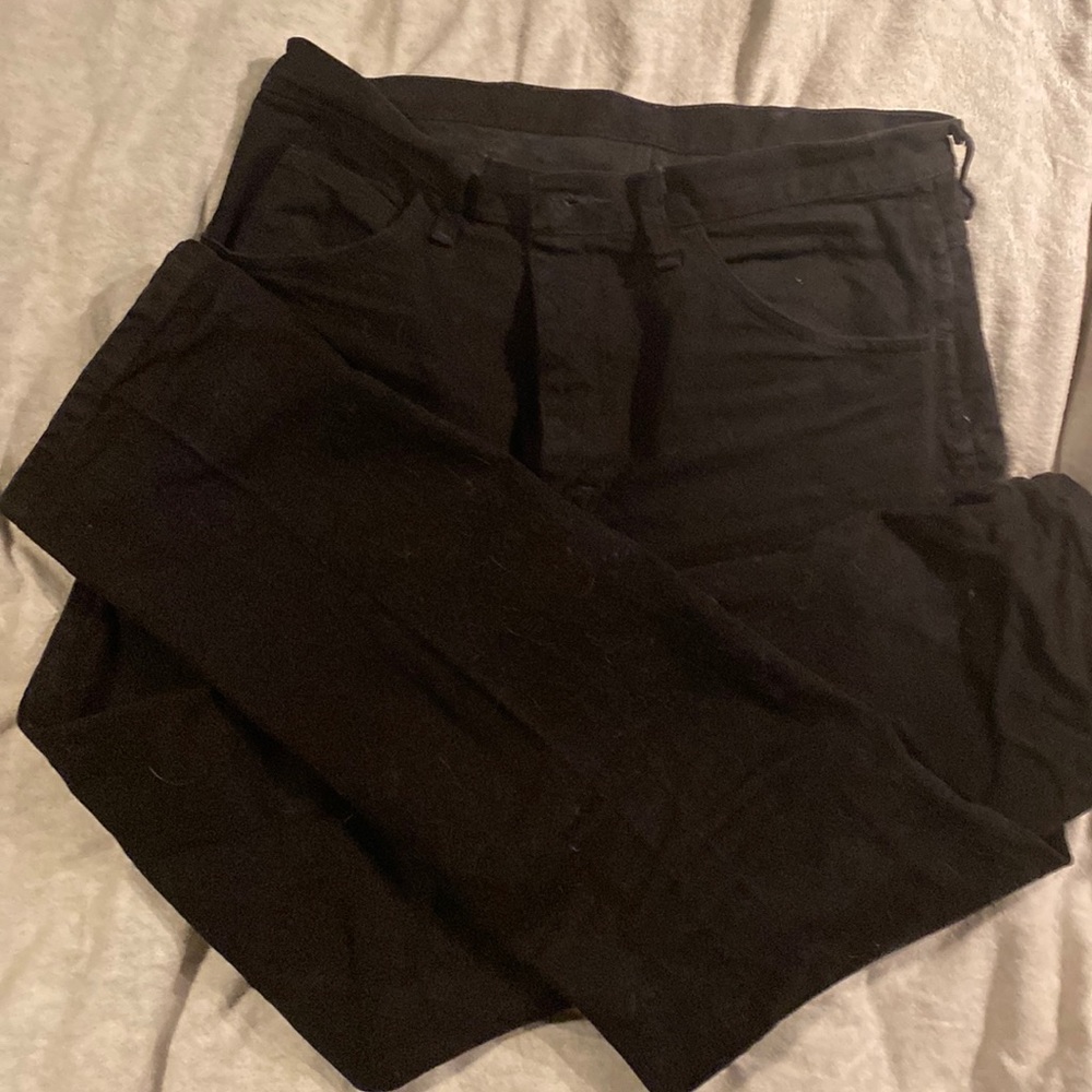 Rustler - men’s black jeans size 34x32 like new condition
